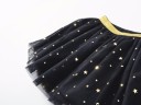 Saia de menina com estrelas brilhantes J889 6