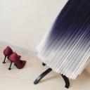 Saia de tule ombré para senhora 4