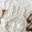 Saia feminina com flores A1968 2