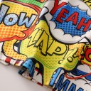 Saia lápis feminina com estampado A1154 5