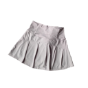 Saias desportivas plissadas de verão com calções de cintura alta Secagem rápida saia fina com bolso traseiro para corrida exercício ténis fitness 6