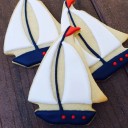 Sailing Boat and Dolphin Cookie Cutters 2 pcs 4