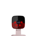Säkerhets-WiFi-kamera 1080P 2MP 4× zoom 3,6 mm plast svart för hemlarm med trådlös anslutning 2,4 GHz 3