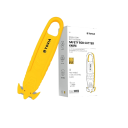 Säkerhetsboxkniv 10 st 14 cm Kartongskärare Vikblad Ergonomiskt handtag Arbetskniv för lager Verkstad Hushåll 8