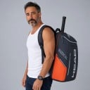 Σακίδιο τένις με θήκη για ρακέτες και χώρο για παπούτσια 48 x 30 x 20 εκ. Αθλητική τσάντα για τένις και παδλ Ανδρική και γυναικεία Για προπόνηση 6