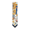 Șal fin și îngust pentru femei 88 x 11 cm Șal subțire pentru păr și gât Bandă pentru femei Accesoriu stilat pentru geantă Pe tot parcursul anului 3