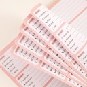 Salasanamuistikirja 10,7 x 15 cm Värillinen muistikirja kirjautumistiedoille PVC-kannet 65 arkkia Aakkosellinen etiketti 11