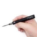 Saldatore Compatto Senza Fili Pistola Elettrica Saldante Ricaricabile con Intervallo di Temperatura 330-450°C Saldatore Portatile con Cavo USB 5