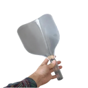 Salonmaske til hårklipning 29,5 x 16 cm Beskyttelsesdæksel til farvning og hårspray Genanvendelig Professionelt frisørtilbehør 5