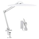 Salonní LED lampa 18 W se 117 diodami a 4 stupni jasu s ramenem 40 a 40 cm kovová otočná s upínací svorkou ke stolu na řasy a obočí 2