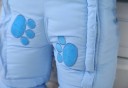 Salopetă de iarnă pentru bebeluși cu ursuleț J2549 8