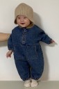 Salopetă din denim pentru sugari T2643 2