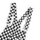 Salopette à carreaux pour femmes A2900 2