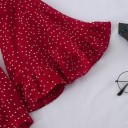 Salopette corta da donna con pois 2