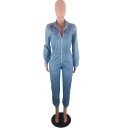 Salopette en jean pour femmes A2005 3