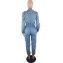 Salopette en jean pour femmes A2005 4