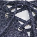 Salopette en tricot pour femmes avec lacets 2
