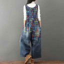 Salopette in denim da donna A2896 2