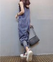 Salopette in denim da donna A2917 1