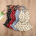 Salopette pour fille à pois L1319 2
