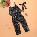 Salopette pour fille avec des cœurs L1233 2