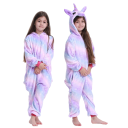 Salopette pour fille licorne arc-en-ciel 2