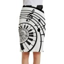 Salsa de mulher com estampado A1931 3