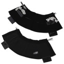 Salsa mini saia com pedras pretas 4