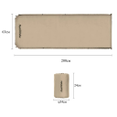 Saltea de dormit autogonflabilă 200x63x5 cm Saltea pliabilă pentru camping 5 cm Saltea automată gonflabilă Echipament de drumeții impermeabil 4