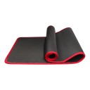 Saltea groasă pentru exerciții 183 x 61 cm grosime 10 mm cu suprafață nervurată și margini căptușite pentru pilates, yoga, stretching 3