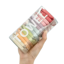 Salviette compressi monouso rinforzati 14 pz 30 x 24 cm salviette detergenti per il viso asciugamano da viaggio per igiene e cura 3
