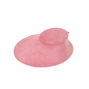 Samettinen kaulaketjun teline 17 × 6 cm vaaleanpunainen dekolttiteline koruille esittelyteline ketjuille 1