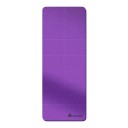 Sammenklappelig fitnessmåtte 183 x 61 x 0,4 cm med reliefoverflade og orienteringsfelter til yoga, pilates, strækøvelser og træning derhjemme 11