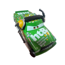 Samochód zabawkowy ze stopu metali 1:55 Disney Pixar Cars 3 Chick Hicks Race Car Model Metalowa zabawka dla dzieci Szczegółowa miniatura angielskiego samochodu 2