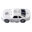 Samochód zabawkowy ze stopu metali Disney Pixar Cars 3 Apple iCar Biały 1:55 Metalowy model Anglika Biały samochód wyścigowy Zabawka dla dzieci Samochód kolekcjonerski 1