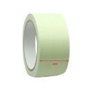 Samolepiaca fluorescenčná páska 5 m x 4 cm, svietiaca v tme, bezpečnostná páska na vnútorné aj vonkajšie použitie, DIY dekorácie, varovanie, netoxická 1