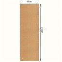 Samolepiace role jutového papiera 50 × 148 cm prírodná štruktúra béžová viacúčelový dekoratívny materiál pre DIY tvorenie a dekorácie 2