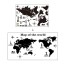 Samolepicí dekorace mapa světa 7