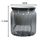 Samonapájecí květináč s knotem a zásobníkem vody o rozměru 11,5 x 10 cm s vyjímatelnou vnitřní nádobou a žebrovaným pláštěm 2