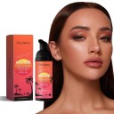 Samoopalovací krémová pěna dlouhotrvající 120 ml rychleschnoucí s rostlinnými extrakty bronzový odstín opalování bez slunce na tělo 3