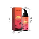 Samoopalovací krémová pěna dlouhotrvající 60 ml bronzový odstín opalování bez slunce rychleschnoucí přípravek na tělo i obličej 2