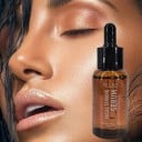 Samoopalovací sérum na obličej a tělo 30 ml Hydratační pšeničný bronzer s dihydroxyacetonem a hyaluronátem sodným Pro přirozené opálení 4