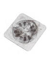 Samoprzylepne filtracyjny siatka 10 x 10 cm, 10 szt. – kanalizacyjny filtr na odpływ, zachwycacz resztek, włosów, owadów, drobnych przedmiotów 2