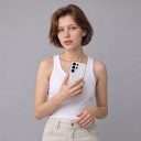 Samsung Galaxy S25 3D Csíkos Tok Magnézium Töltést Támogató Matt Tok Kamera és Gombok Védelme 4