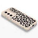 Samsung Galaxy S25 Ultra leopardikuosisuoja Silikoninen kuori Puhelimen suojus S25 Ultra Eläinkuosin suojaus reunoille 19