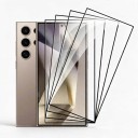 Samsung Galaxy S26+ védőüveg készlet 4 db Edzett üveg teljes kerettel és fekete kerettel Karcálló 1
