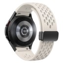 Samsung Galaxy Watch 4/5/6 40 mm Watch Strap Silicone Strap with Black Buckle 11