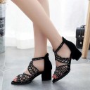 Sandales de luxe pour femmes avec des pierres 4