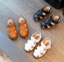 Sandales en cuir à brides pour enfants 1
