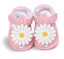 Sandales en cuir pour filles avec fleur 2
